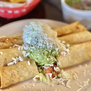 Chicken Taquitos! Never disappoints! So delicious!