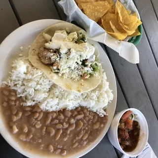 Shrimp Taco Combo
