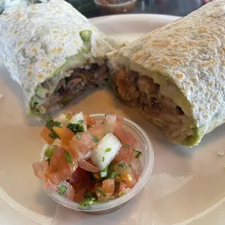 Grilled Fish Burrito