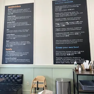 Food menu