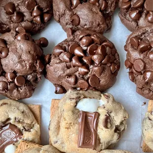 Double chocolate chip  S'mores