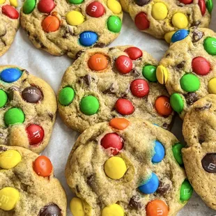 M&amp;M  cookies