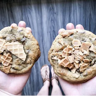 Waffle cookies