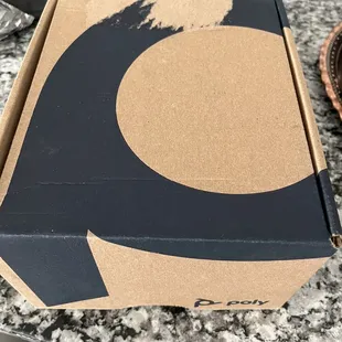 The box of cookies! Shipped from Michigan!