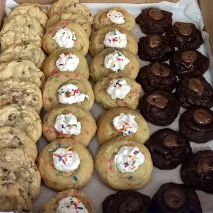 Chocolate chip cookie Birthday cake  Double chocolate cookie