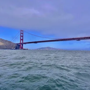 Incredible views on the way back to the marina!