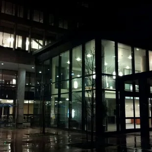 Night Shot Main Entrance