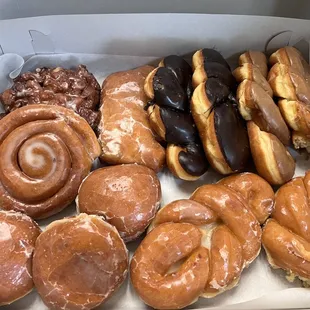 a variety of doughnuts