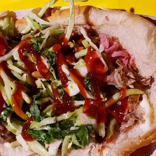 Barbque pulled pork sandwich is the bomb!!!