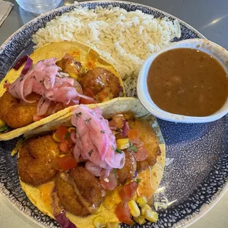 BREADED SHRIMP TACO