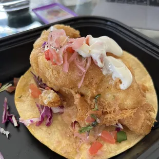 Battered Fish Tacos