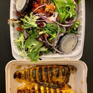 Branzino Salad