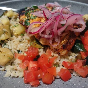 Paleo Salmon Bowl