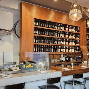 Bar area