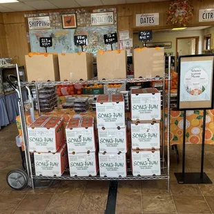 Oranges time!  At California Fruit Depot