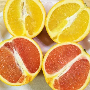 Cara Cara Orange and Navel Orange