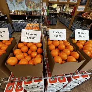 Amazing citrus!!! And so much variety in nuts and dates!!