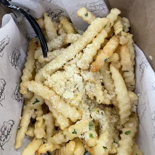 garlic fries
