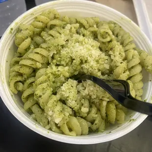 Garlic Pesto Pasta