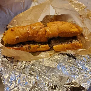 Saddest cheesesteak ever