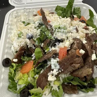 Gyro Rice Bowl
