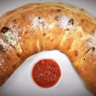 Stromboli meat lover