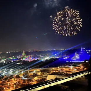 Fireworks happened to be at 8:15pm but check the schedule because it's subject to change.