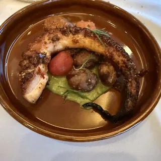 Wood-fired Octopus