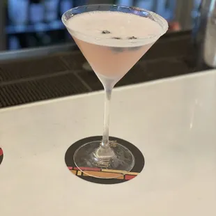 Blueberry Lemon Drop Martini