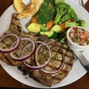Pork Chops and Veggies