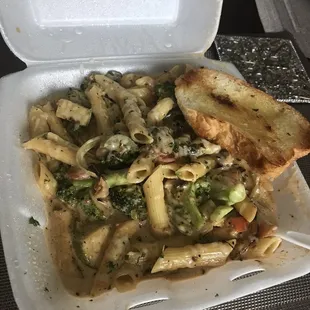 Veggie Cajun pasta