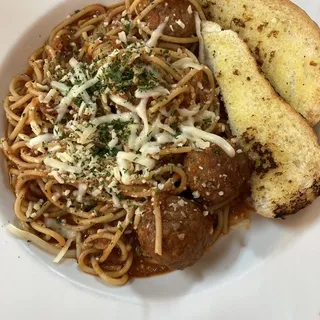 Kid's Spaghetti and Meatballs
