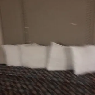 Headboards are damaged