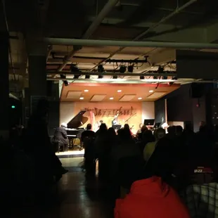 A view from the back