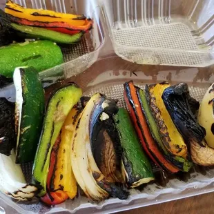 Grilled veggies