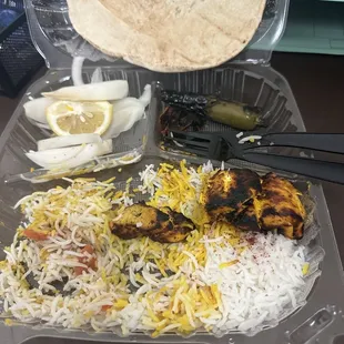 Boneless Chicken Kabob Regular.