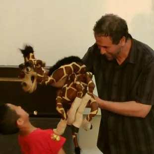 No! Please don't burp on me!