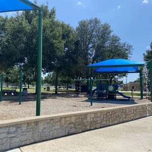 Smaller covered playground