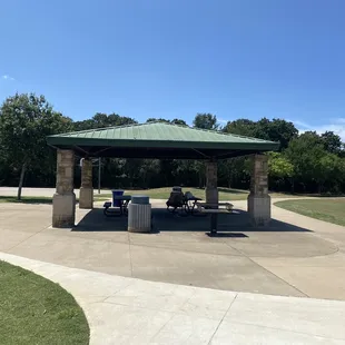 Covered pavilion