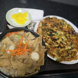 Fish cake and korean pancake by the new owner so yummy