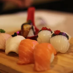 sushi and sashimi, food, sushi, sashimi