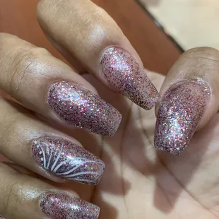 full set gel with design