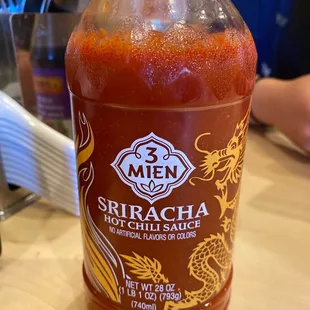 Not the REAL sriracha :(