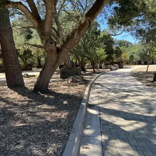 Walking path at California Nursery Historical Park