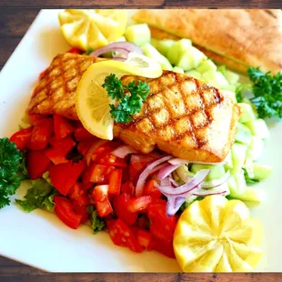 fish, seafood, grilled fish, grilled seafood, food