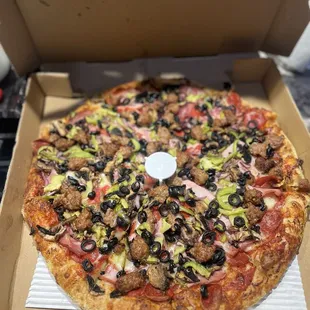 pizza, food