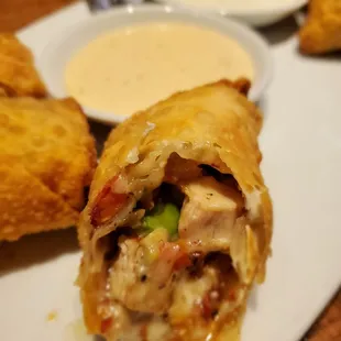 Avocado Club Egg Rolls