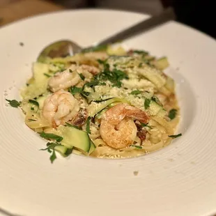 Shrimp Scampi Zucchini