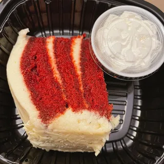 Slice of Red Velvet Cake