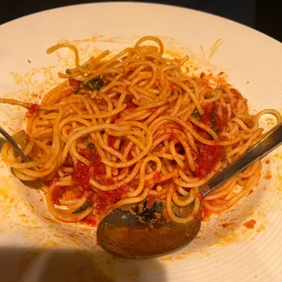 Tomato Basil Spaghetti